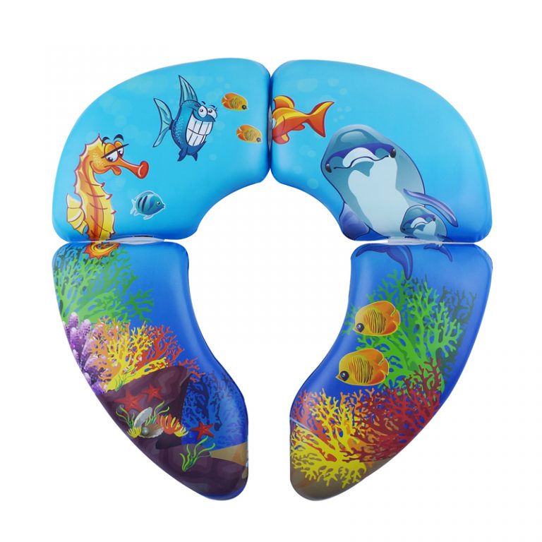 Foldable Soft Potty seat Blue